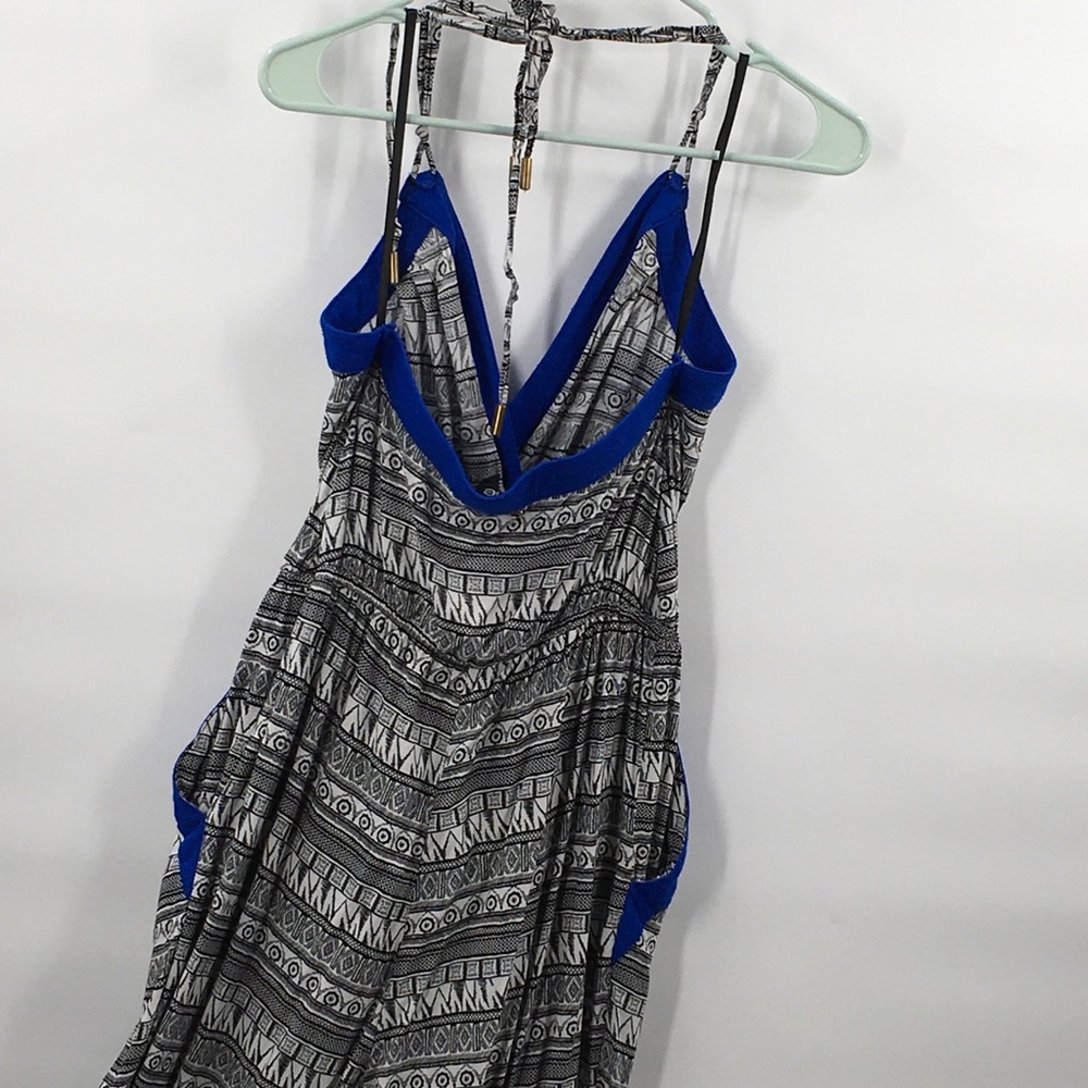 Bebe Blue Boho Tribal Southwestern Jumpsui… - Picture 6 of 9